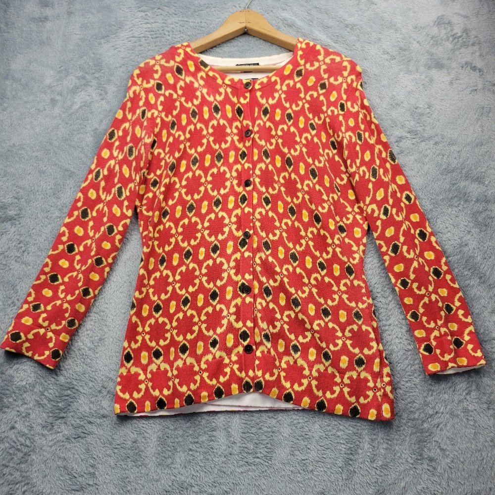 Lafayette 148 Womens Cardigan Sweater And Tank Size Medium 2 Piece